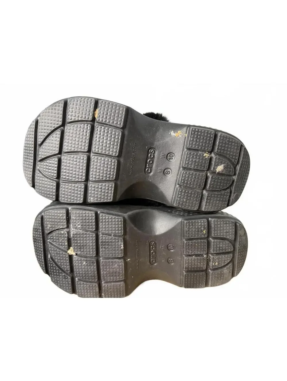 Crocs™ Stomp Lined Quilted Clogs Black Women’s Size 10 – Cozy Chunky Slip-On